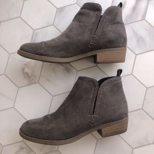 [Universal Thread] Microsuede ankle bootie